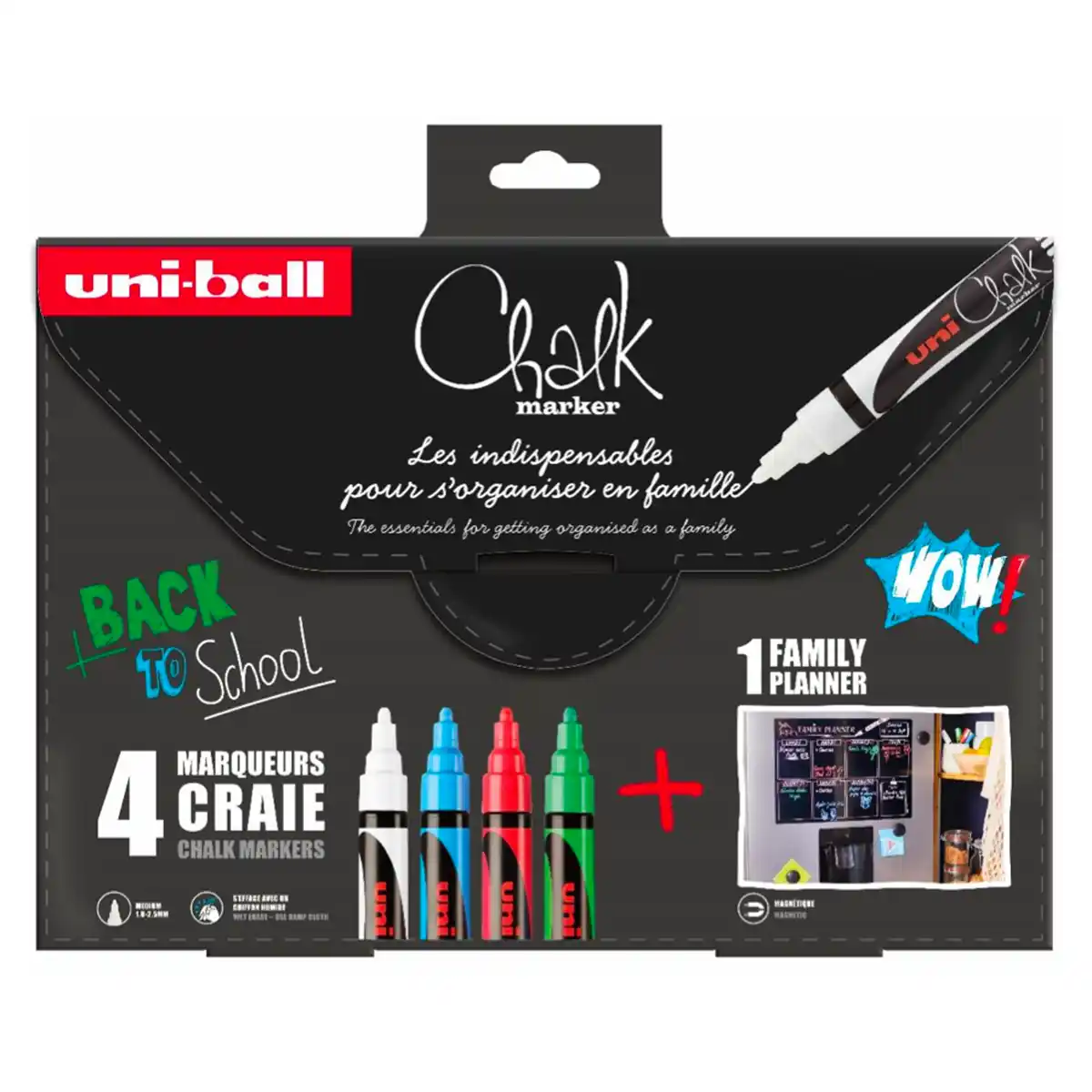 Kit d'agenda familial Uni-ball Chalk Marker - Suitup - Art Supplies